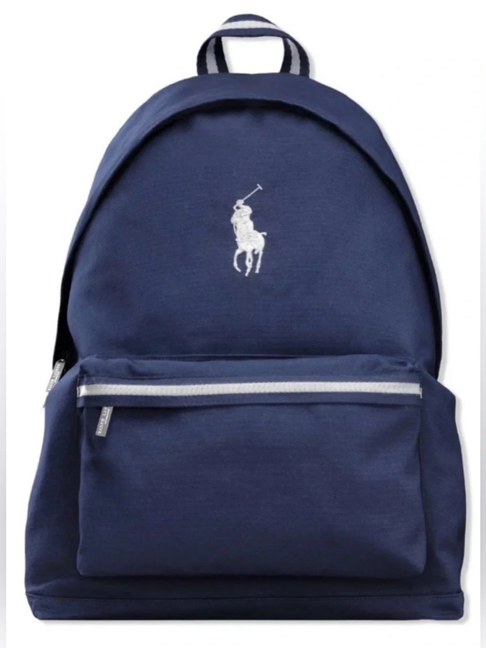 Ralph Lauren Polo Navy Canvas Backpack